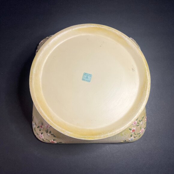 PartyLite P8014 Terrace Blossom Floral 3-Wick Multi Tealight Candle Holder 8.25" - Picture 6 of 10